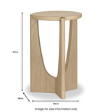 Whitstone Oak Side Table from Roseland Furniture