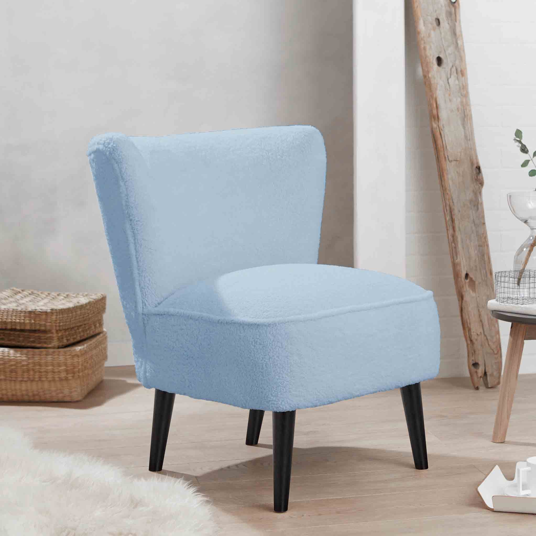 Blue deals accent stool