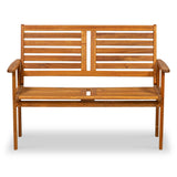 Napoli Acacia 2 Seater Bench