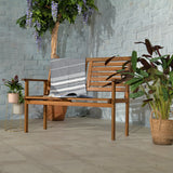 Napoli Acacia 2 Seater Bench