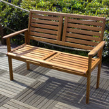 Napoli Acacia 2 Seater Bench