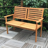 Napoli Acacia 2 Seater Bench