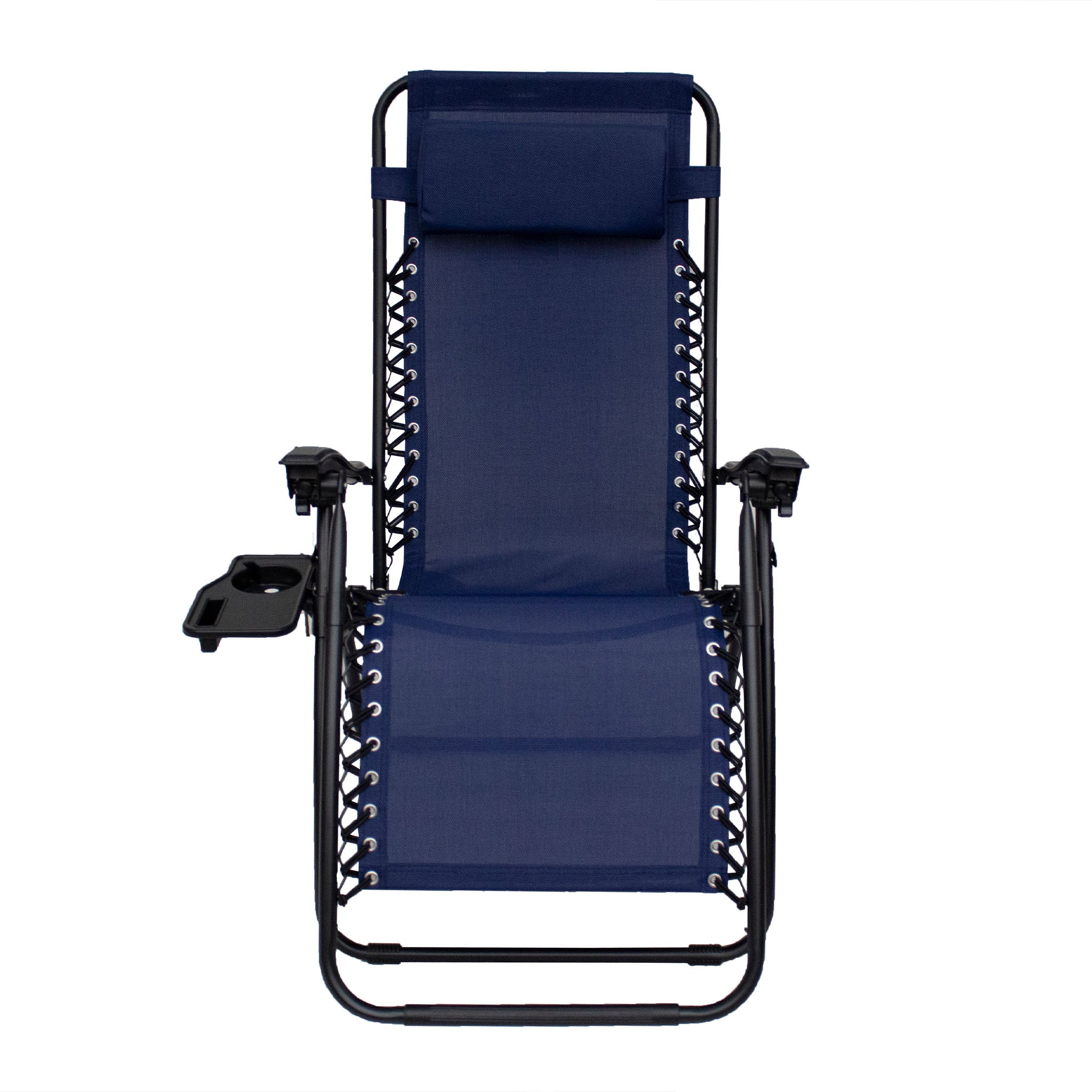 Blue zero gravity lounge shop chair