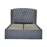 Salisbury Grey Ottoman Storage Bed Frame