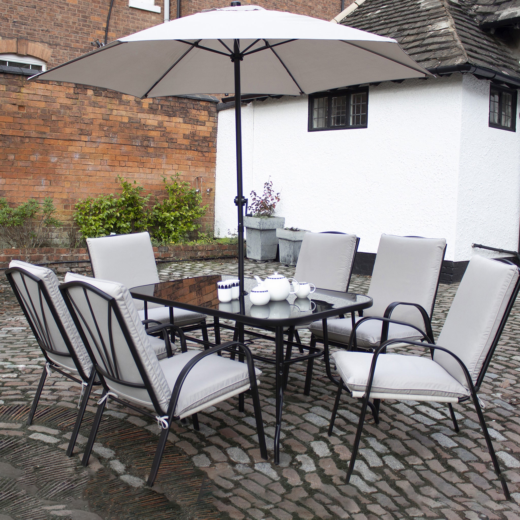 Amalfi 6 seater dining set new arrivals