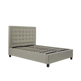 Ashley Oatmeal Upholstered Ottoman Storage Bed 