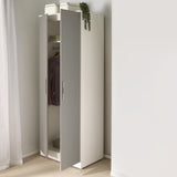 Blakely Grey and White 2 Door Wardrobe