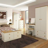 Brixham Cream 4 Drawer Deep Chest from Roseland