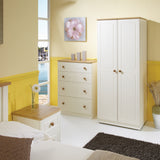 Brixham Cream 4 Drawer Deep Chest from Roseland