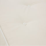 Roseland Sleep Classic Open Coil Mattress close up of cotton tuft