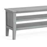 Elise Gris Grey Acacia 120cm TV Unit close up of table top