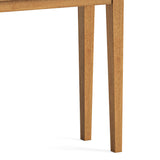 Fran Oak Wooden Console Table 