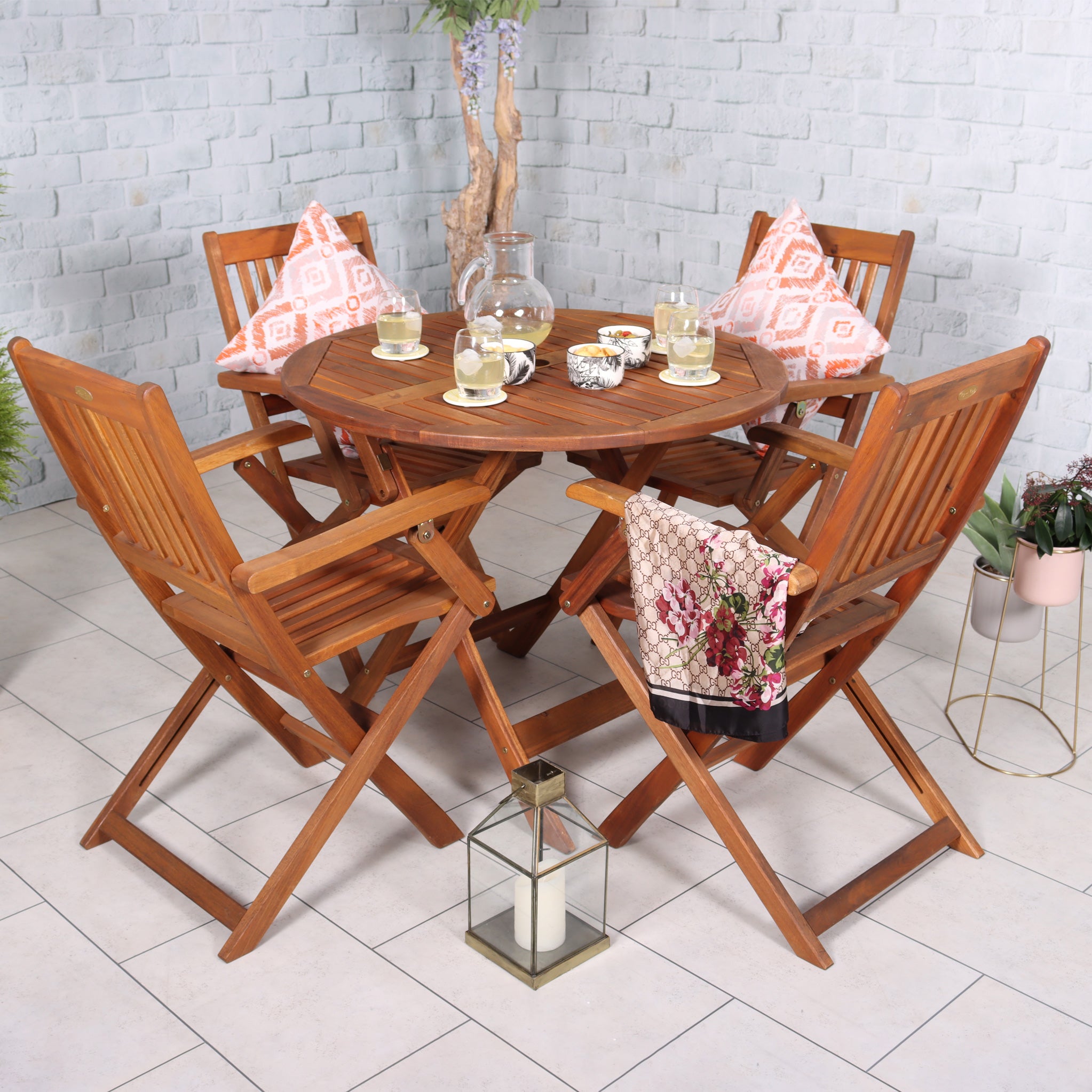 Manhattan 4 seater on sale dining set