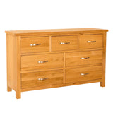 Newlyn Oak 3 over 4 Drawer Chest of Drawers