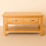 Newlyn Oak Coffee Table by Roseland Furniture