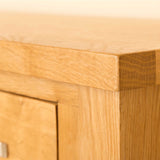 Front corner - Newlyn Oak Console Table