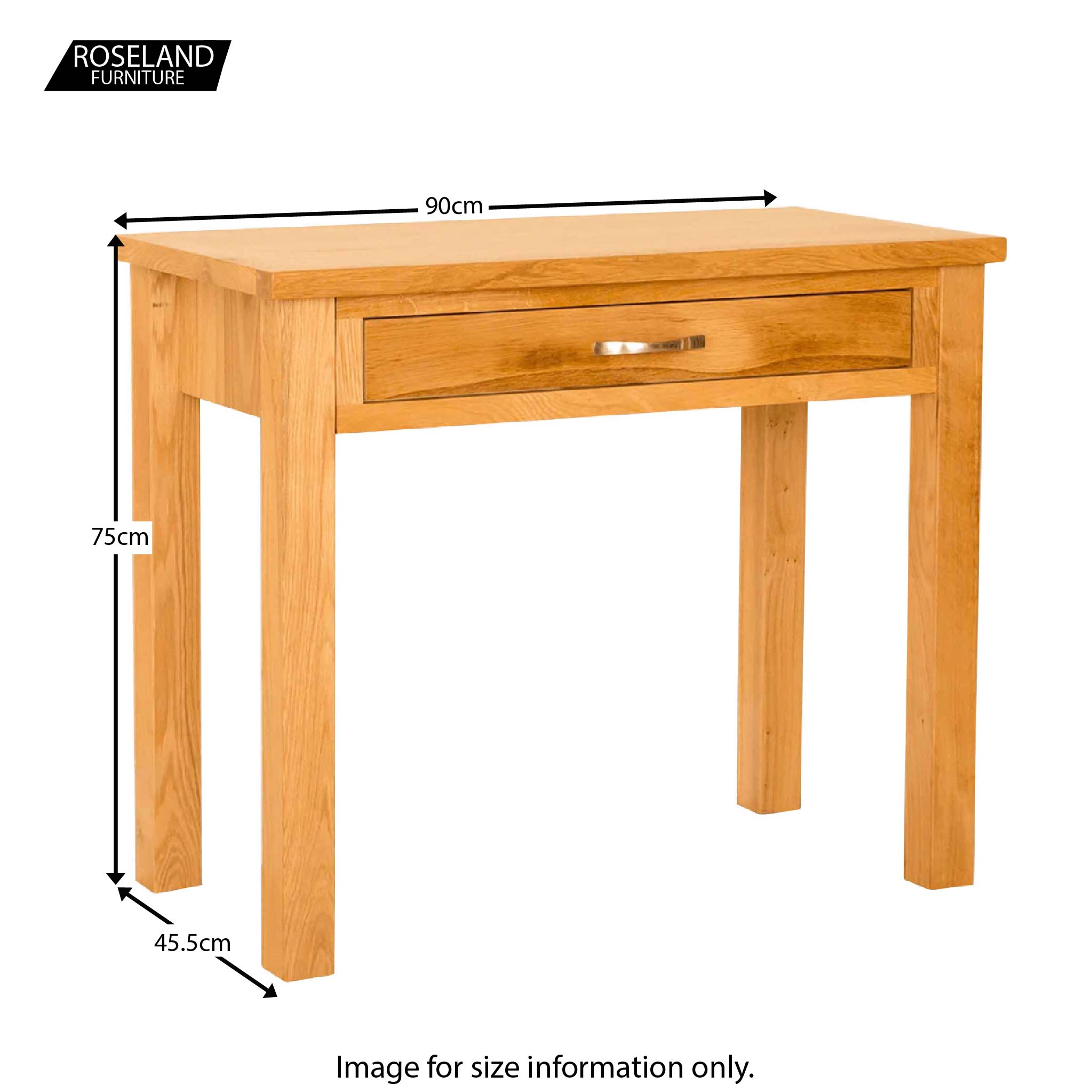 Oak laptop online table