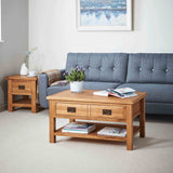 Zelah Oak King Coffee Table