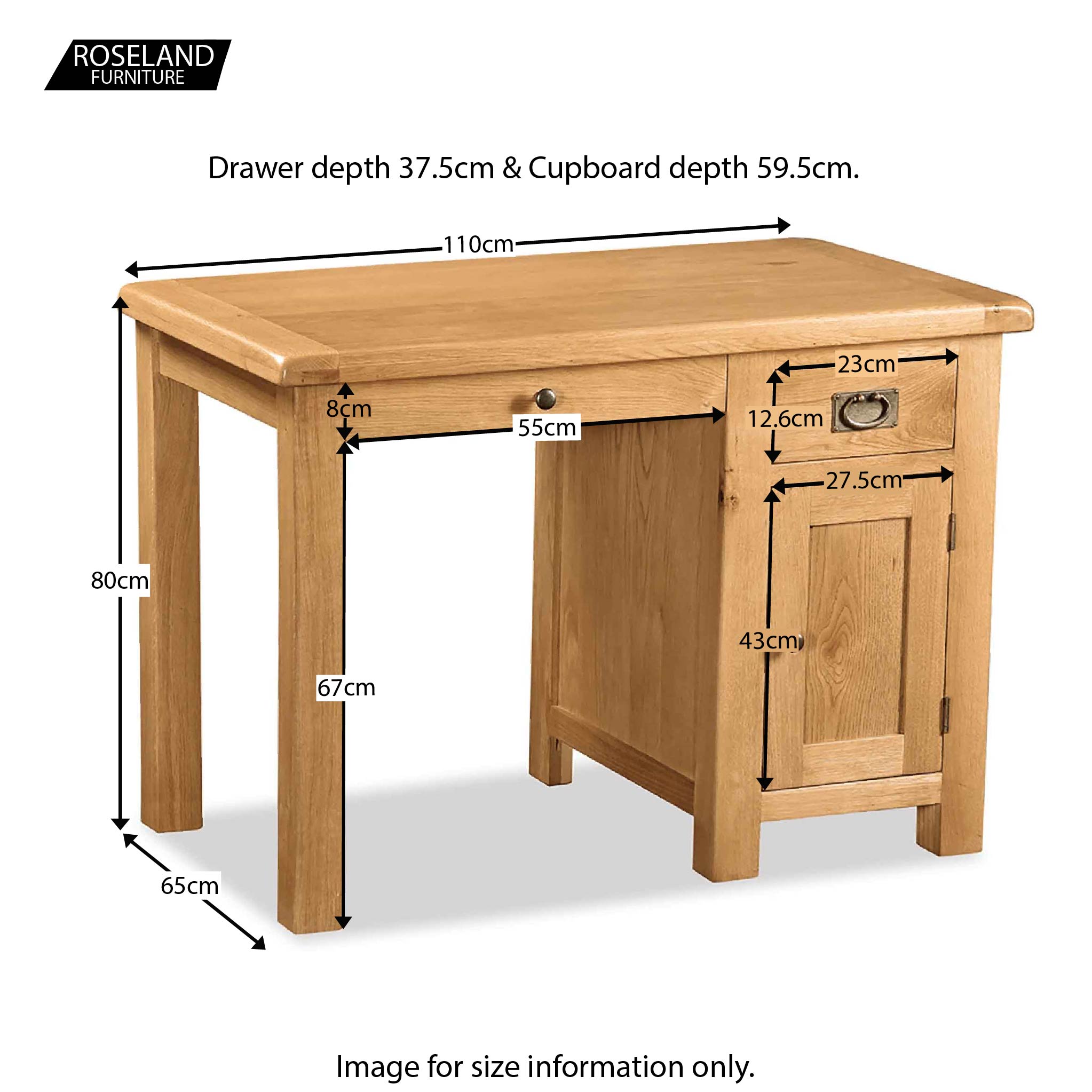 Small desk 80cm deals wide