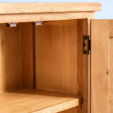 Interior of Surrey Oak Small Cupboard