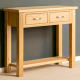 The London Oak Console Table  