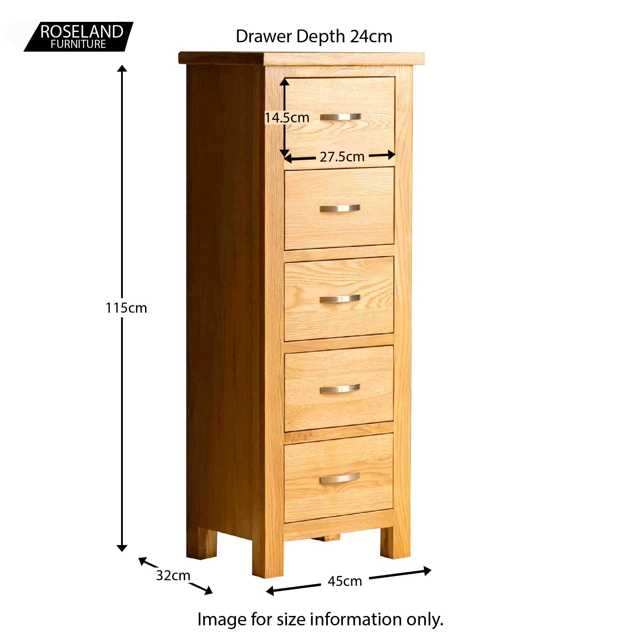 Deep drawer shop tallboy