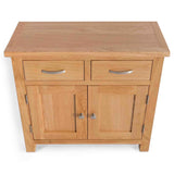 London Oak Mini Sideboard - Top view