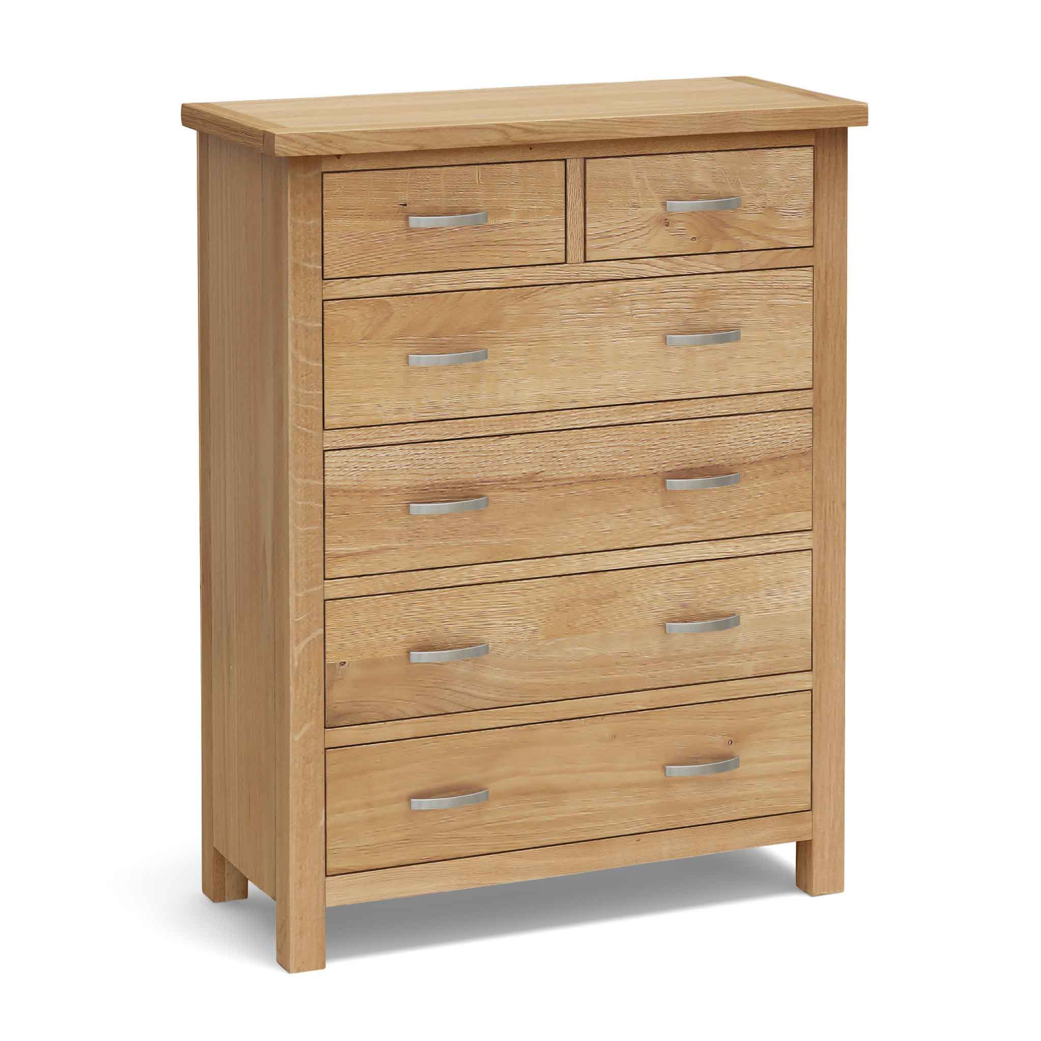 London Oak Chest Of 6 Drawers H 109cm Solid Wood Roseland   G4370 Light Oak Chest Of Drawers London Roseland Furniture 1 B252b76e A094 4ce1 B74a F0defce0a679 