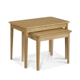 Alba Oak Nest of Tables by Roseland Furniture