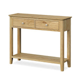 Alba Oak Console Table  