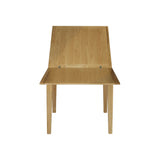 Alba Oak Flip Top Dining Table front flip view