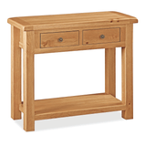 Sidmouth Oak Console table by Roseland Furniture