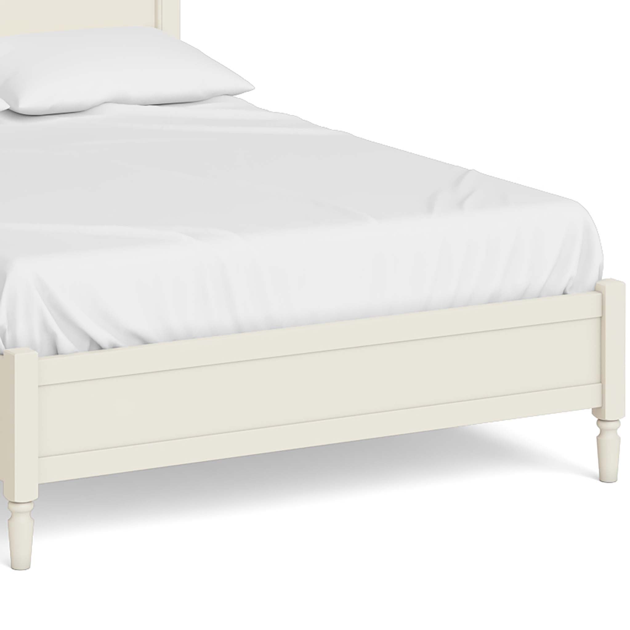 Pottery barn white clearance twin bed frame