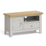 Lundy Grey Small TV Stand by Roseland Furniture