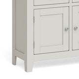 Lundy Grey Large Sideboard - Close Up of Door