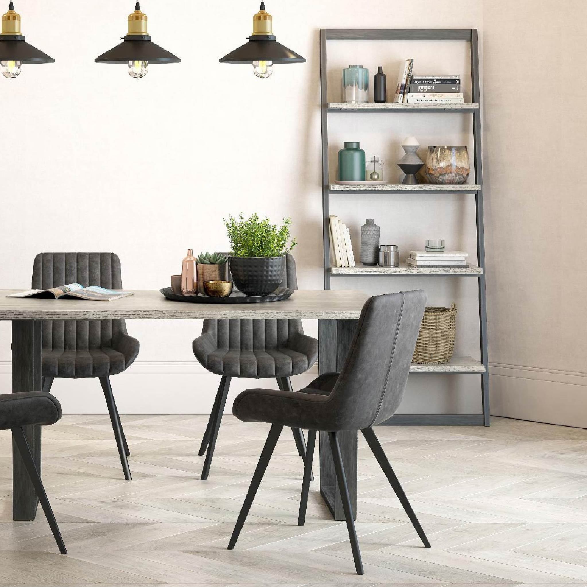 Large grey dining discount table