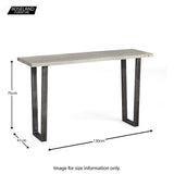 Soho Console or Hall Table - size guide