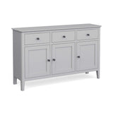 Elgin Grey 3 Door Sideboard Cabinet