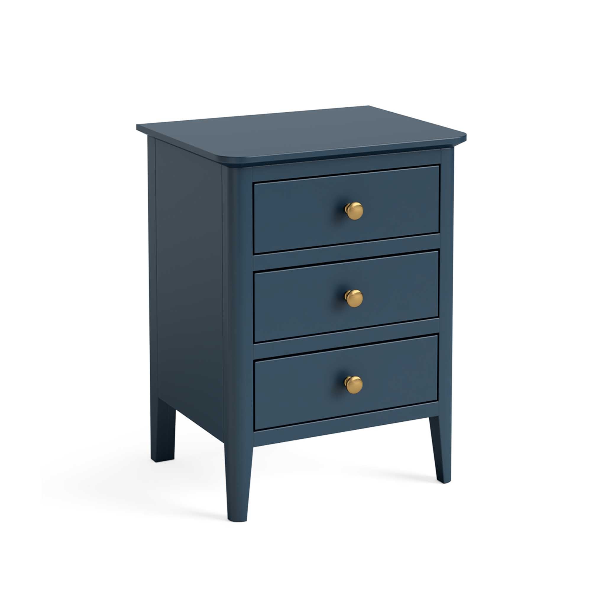 Rio 3 drawer store bedside table