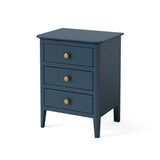 Stirling Blue Bedside Cabinet from Roseland Furniture