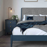 Stirling Blue Bedside Table Lifestyle Image