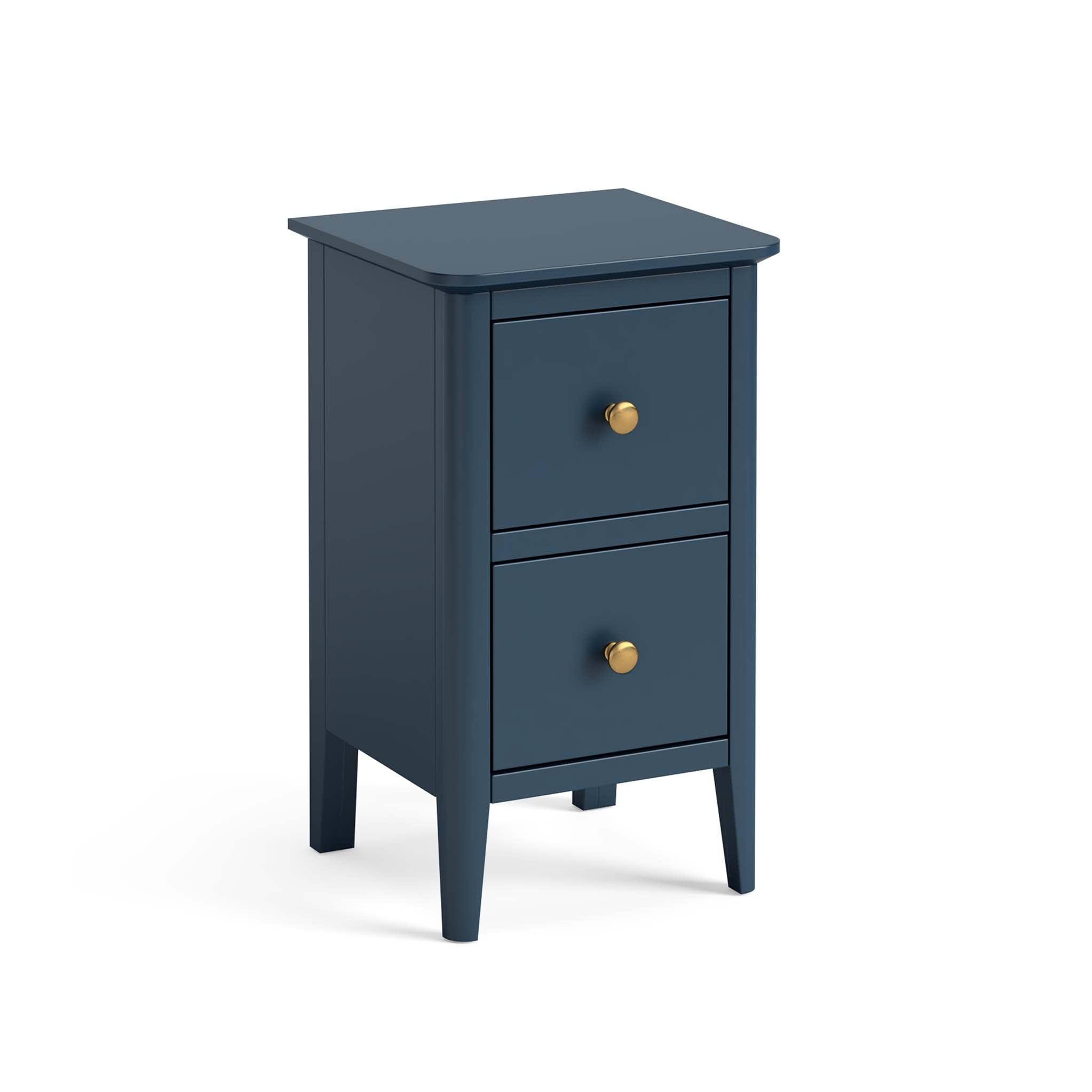 Midnight blue shop bedside table