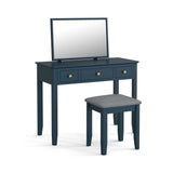 Stirling Blue Dressing Table Set from Roseland Furniture