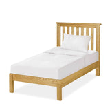 Lanner Oak Single Bed Frame by Roseland Furniture