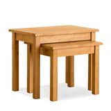 Lanner Oak Nest of Tables by Roseland Furniture