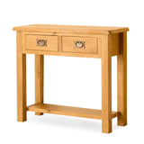 Lanner Oak Console Table by Roseland Furniture