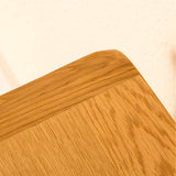 Lanner Oak Telephone Table top close up view