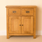 Lanner Oak Mini Sideboard front view