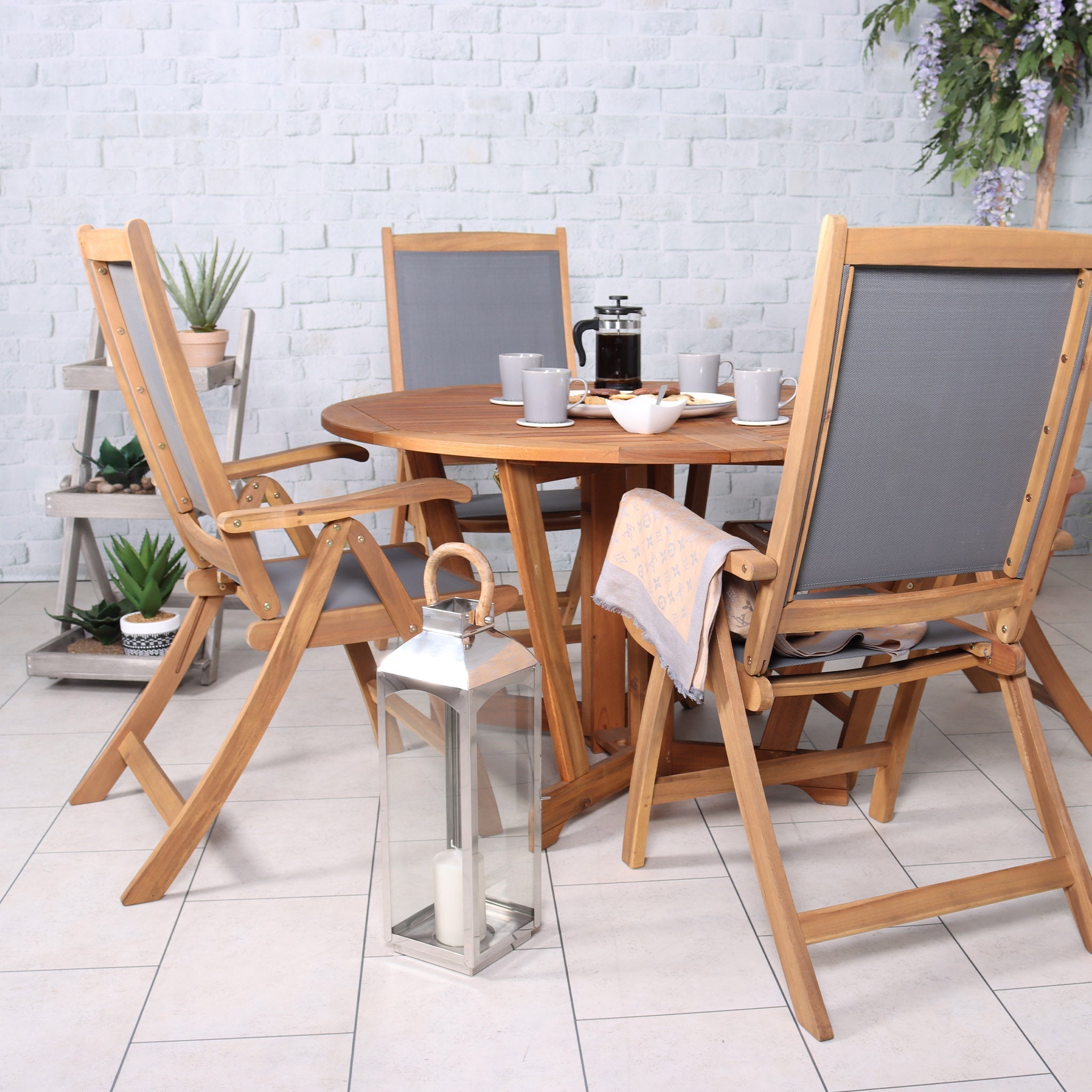 Henley 4 seater discount garden dining set