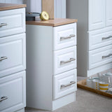 Talland White 2 Door 2 Drawer Wardrobe from Roseland